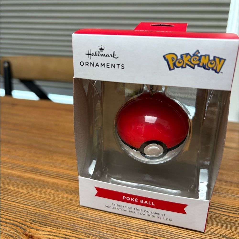 Hallmark Red and White Poké Mon Ball Ornament